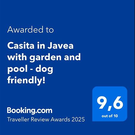 Casita In Javea With Garden And Pool - Dog Friendly! Ngoại thất bức ảnh